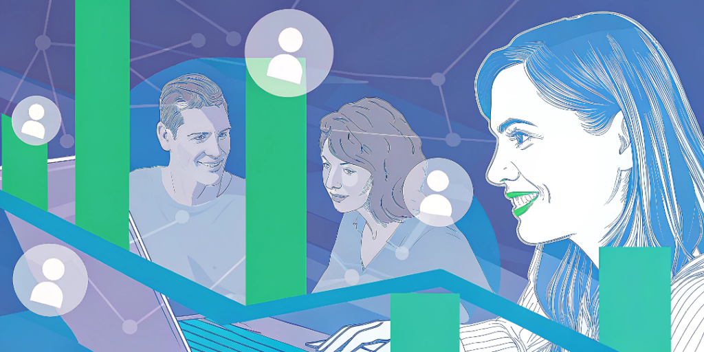 AI-generated summaries turning remote team conversations into structured OKRs with goals, key results, and progress tracking.